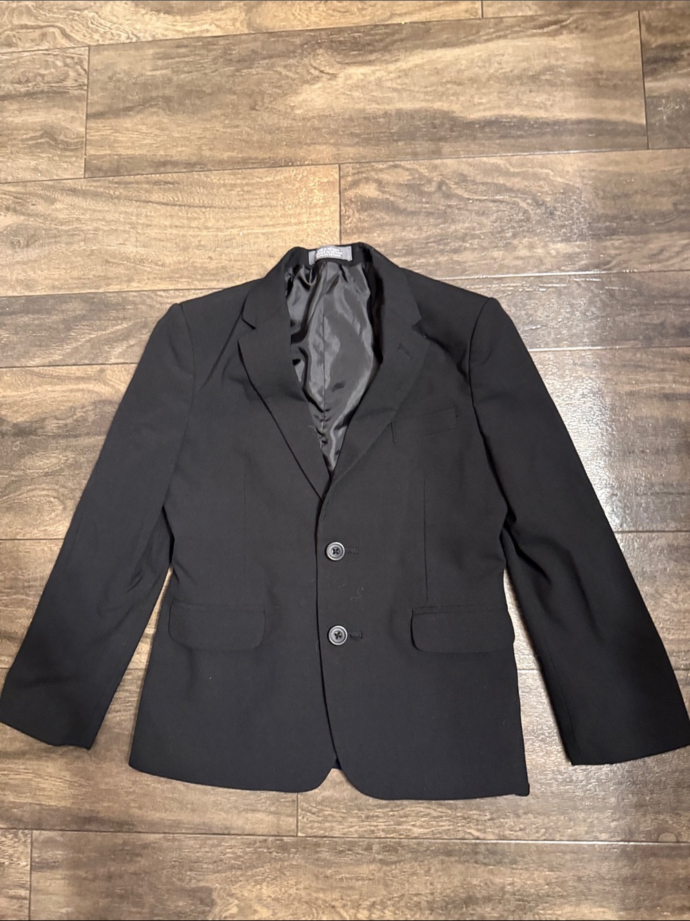 Van Heusen Black Two-Button Men's Blazer